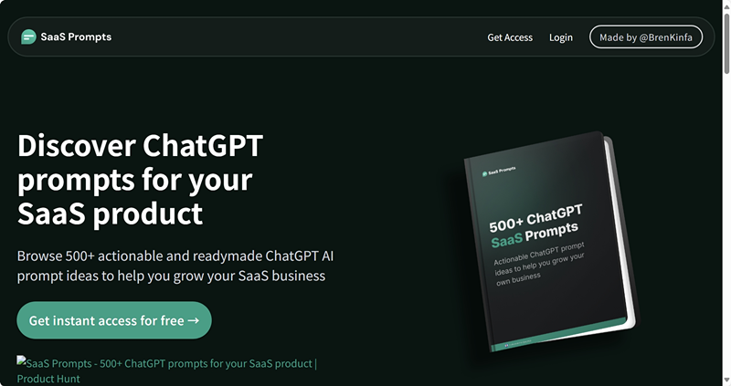 SaaS Prompts