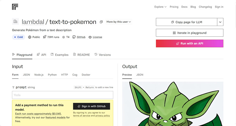 Text-to-Pokemon