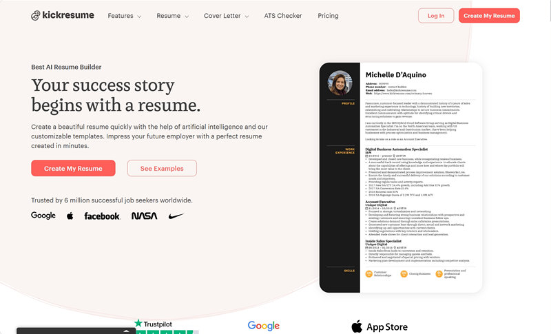 Kickresume